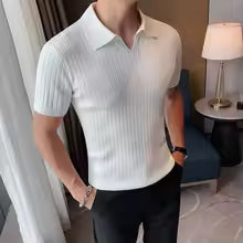 (Slim) قميص بولو صيفي